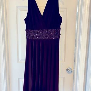 Hot Chocolate A-line Dress with Sparkle